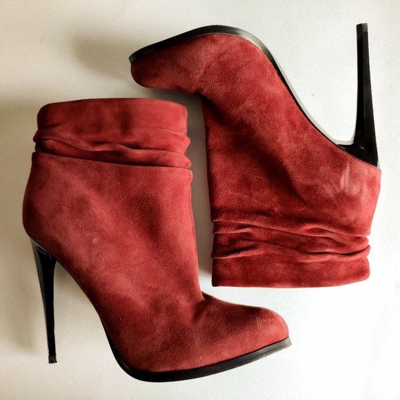 ALDO Burgundy Red Bootie - Picture 2 of 7